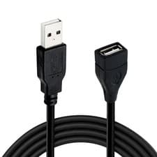 Image of USB 2.0 Cable Extension Cable 0.6m/1m/1.5m Wire Data Transmission Line cable