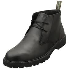 Image of Barbour Maxwell Mens Chukka Boots in Black - 9 UK