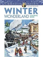 Image of Creative Haven Winter Wonderland Coloring Book