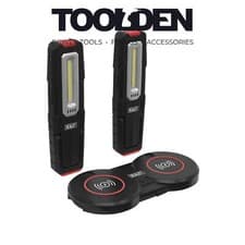 Image of Sealey LEDWCBCOMBO5 Inspection Light 5W & 1W COB LED (x2) & Double Wireless Char