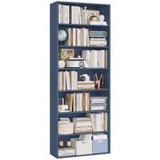 Image of Tall Bookshelf 7 Tier 210cm Freestanding Bookcase Storage Display Shelf Rack