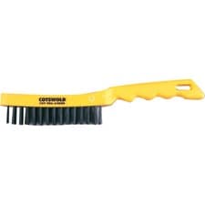 Image of Cotswold.4-ROW PLASTIC HANDLE WIRE SCRATCH BRUSH pack of 2