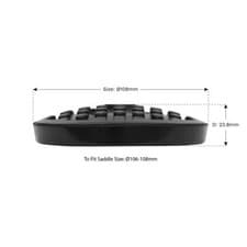 Image of Sealey Safety Rubber Jack Pad - Type C JP10
