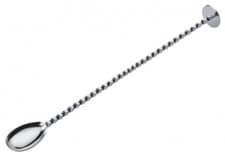Image of Professional 11" Cocktail Mixing Spoon Bar Spoon With Masher For Bars, Clubs