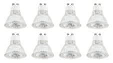 Image of 8 x Megaman 142224 Dimmable LED GU10 PAR16 Lamps 36° 6500K Daylight 4.7W