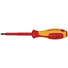 Image of KNIPEX 98 24 02 VDE Insulated Screwdriver, PH2 x 100mm