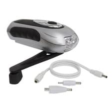 Image of Sealey Wind-Up Torch 3 LED Rechargeable AK3305