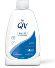 Image of QV Bath Oil 250ml for Sensitive and Dry Skin Eczema Relief Formula
