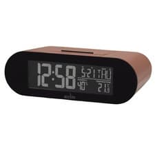 Image of Acctim Kian Digital Alarm Clock Crescendo Alarm Temperature Humidity Popup Alarm