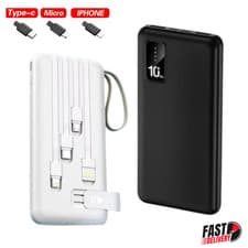 Image of 9000000mah Power Bank USB-C Pack Backup Battery Fast Charger For Mobile Phone