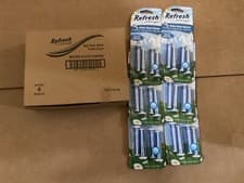 Image of Refresh Auto Vent Stick Car Air Freshener Fresh Linen Scent (Pack of 6)