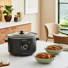 Image of Morphy Richards 3.5L Sear & Slow Cooker - Black - NEW