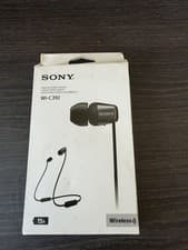 Image of Sony WI-C310 Bluetooth In-Ear Headphones Black New - Slight Box Wear
