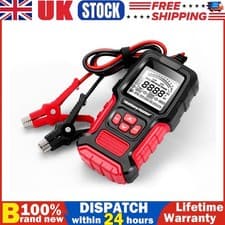 Image of 12V 24V Battery Tester 100-2000 CCA Load Analyzer LCD for Car Truck Marine Boat