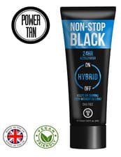 Image of Power Tan Non-Stop Black Hybrid (DHA Free) UV Sunbed Tanning Accelerator 250ml