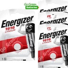 Image of 4 x Energizer CR1616 1616 3V Lithium Coin Cell Batteries DL1616 KCR1616, BR1616