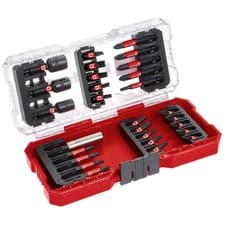 Image of Einhell Bit Set 28-Piece Impact-Resistant S2 Steel Magnetic Holder