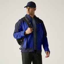 Image of Regatta Men's Highton IV Stretch Waterproof Jacket - Olympian Blue/Navy