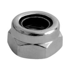 Image of STAINLESS STEEL NYLOC NUTS M5 M6 M8 M10 M12 M16 TYPE T NYLON NUT LOCKING LOCK SS