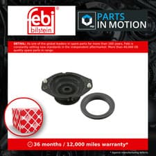 Image of 2x Top Strut Mountings (Pair) fits RENAULT LAGUNA Mk2 1.8 Front 01 to 07 Febi