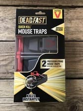 Image of Dead Fast Quick Kill Mouse Traps x 2