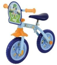 Image of Bluey Training Bike 2 in 1 10" Bicycle Stabilisers Kids Pedal Balance
