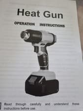 Image of Digital display thermostat 2000W Heavy Duty Professional Heat Gun