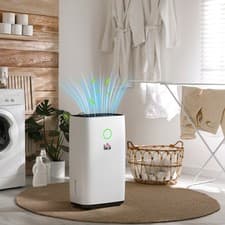Image of 16L/Day 4L Portable Quiet Dehumidifier Home Laundry, Electric Air De-Humidifier