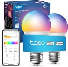 Image of Tapo L530E Smart Light Bulb, Colour Changing, Dimmable, Works with Alexa & Googl
