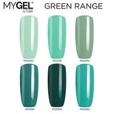 Image of Mylee MYGEL Green Collection UV LED SoakOff Gel Nail Polish Colour Manicure 10ml
