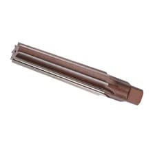 Image of MT4 Morse Taper Reamer H8 Alloy Tool Steel 8 Flute Straight Shank Cutter