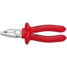 Image of Knipex Knipex 03 07 180 180mm Fully Insulated S Range Combination Pliers