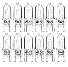 Image of 10PCS G9 Halogen Bulbs 40W Lamp Light Bulb 230V CE (Pack of 10) UK SUPPLIER