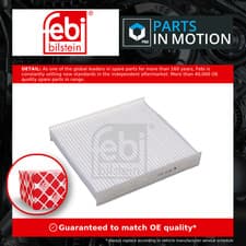 Image of Pollen / Cabin Filter fits RENAULT SANDERO/STEPWAY Mk2 1.5D 2017 on K9K612 Febi