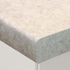 Image of Crema Limestone Laminated Kitchen Worktop 1.5m x 600mm x 38mm Countertop