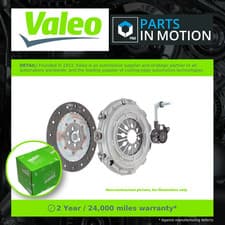 Image of Clutch Kit 3pc (Cover+Plate+CSC) 834325 Valeo 302052617R 7701475996 7701476816