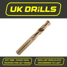 Image of HIGH QUALITY COBALT STUB DRILL BITS 3.2mm - 9.5mm 1/8" - 3/8"