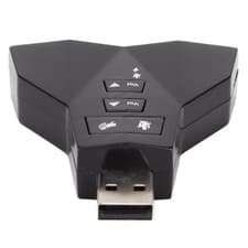 Image of USB Sound Card Virtual 7.1 Channel External Stereo Sound Adapter For Lap New