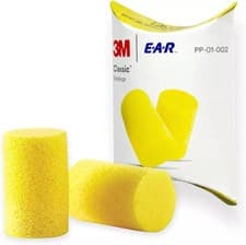 Image of 3M EAR Classic Foam Ear Plugs – Sleep Aid & PPE SNR 28dB Factory Sealed Hygienic