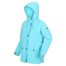 Image of Regatta Nahla Womens Waterproof Jacket Outdoor Hooded Ladies Rain Coat RRP 100
