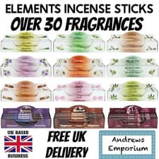 Image of Elements Fragrance Fragranced incense stick sticks aromatherapy deodoriser Relax