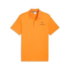 Image of McLaren Racing F1 Small Logo Polo Mens - Papaya