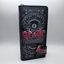 Image of Officially Licensed AC/DC Black Ice Album Embossed Purse Wallet