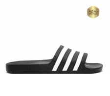 Image of Adidas Men's Women's Adilette Aqua Slides Shower Beach Sliders Pool Sandals
