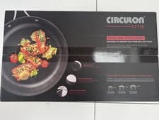 Image of Circulon Style Hard Anodised Saucepan Set, 3pce, Black