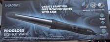 Image of Revamp Progloss Big Hot Wand, Heated Ionic Ceramic Hair Wand for Curls and Waves