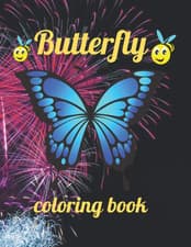Image of Butterfly Coloring Book: Butterfly Coloring Book ,Beautiful Butterflies Coloring