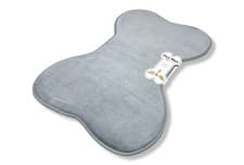 Image of Padded Non-Slip Pet Mat for Dogs / Cats Etc. - Large 90cm x 60cm - Grey