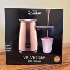 Image of Hotel Chocolat Velvetiser Hot Chocolate Machine -  Copper w/ Cups - New & Unused