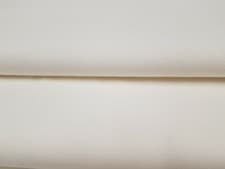 Image of Soft White Cotton Linen Professionally Made to Measure Roman Blind